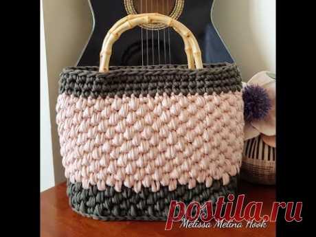 Crochet Sac a main point osier 1