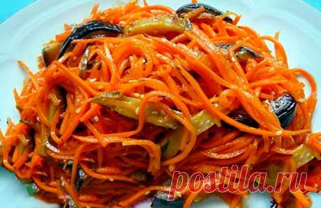 Морковка по корейски с овощами | Domreceptow.ru