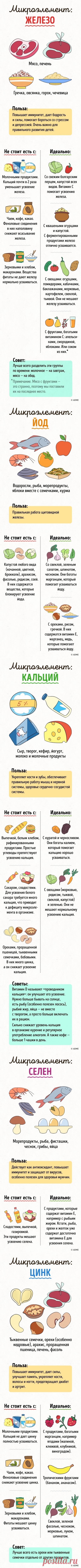 20+ продуктов, которые не стоит употреблять вместе