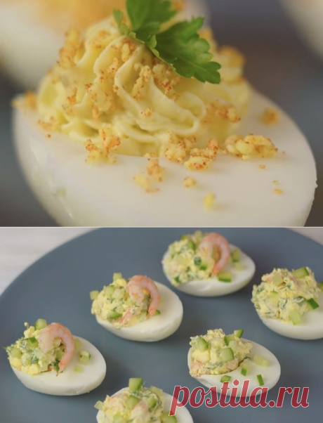 Фаршированные яйца на любой вкус: 17 самых простых вариантов приготовления