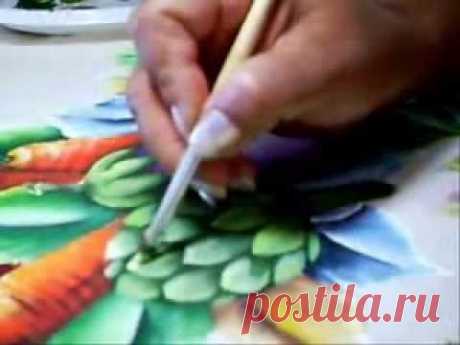 Pintando alcachofas