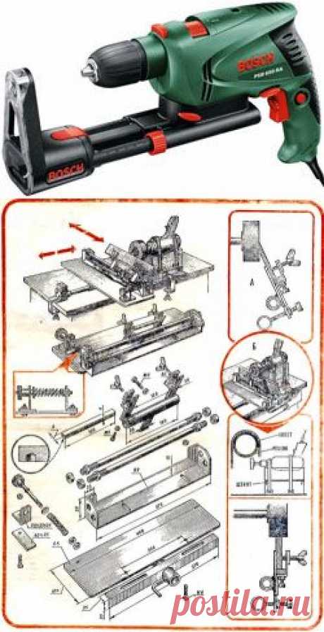 Приставка к дрели - Домашнему мастеру - Сборник - Познавательный Интернет-журнал &quot;Умеха - мир самоделок&quot;