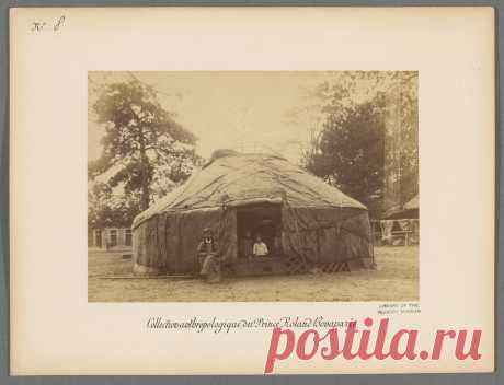 Фотографии образцов калмыцкого народа на Зоологической выставке 1883 года в Париже : humus