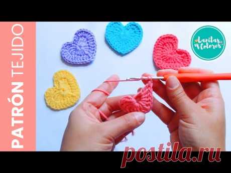 💕Se te SALDRÁ el corazón!! INCREIBLE MIRA este patrón tejido a crochet y verás.