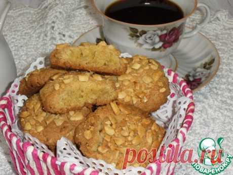 Кукурузное печенье с соленым арахисом – кулинарный рецепт