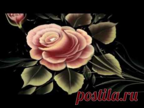 PINCELADAS PINTURA DECORATIVA ROSAS CON JULIUS (Pincel Angular)