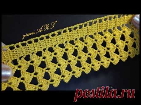Edge Border Crochet very easy pattern