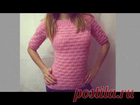 Джемпер крючком. Jumper crochet