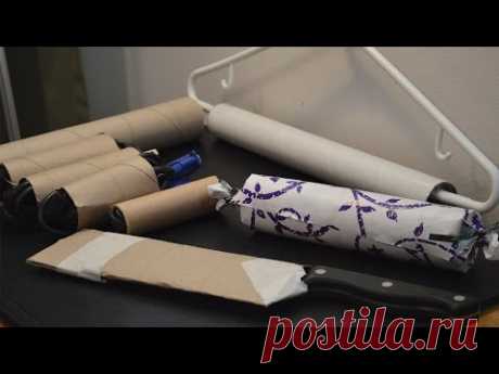 6 Использование для бумажных салфеток в рулонах Рулон / картонные тубы - YouTube