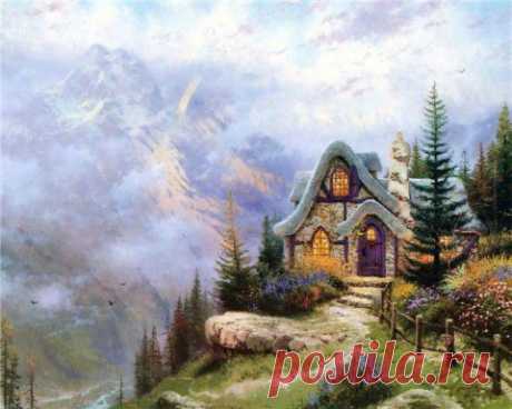 Художник Thomas Kinkade (19.01.1958 – 06.04.2012) | 5минутка