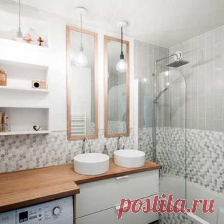 Ванные в современном стиле со стиральной машиной – фото, дизайн, идеи, проекты. Лучшие примеры ванных в современном стиле со стиральной машиной на Houzz.ru!