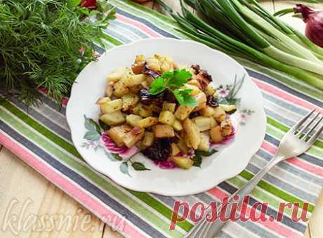 Картофель с черносливом в духовке | Классные вегетарианские рецепты