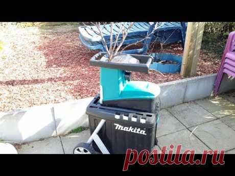 САДОВЫЙ ИЗМЕЛЬЧИТЕЛЬ Makita UD2500\ ТЕСТ ГЕРМАНИЯ... Makita UD2500 HÄRTETEST