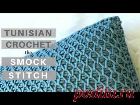 Yes, it's crochet! - Learn the Tunisian Crochet Smock Stitch *Video Tutorial and New Pattern*