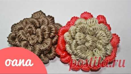 crochet 3D Rose