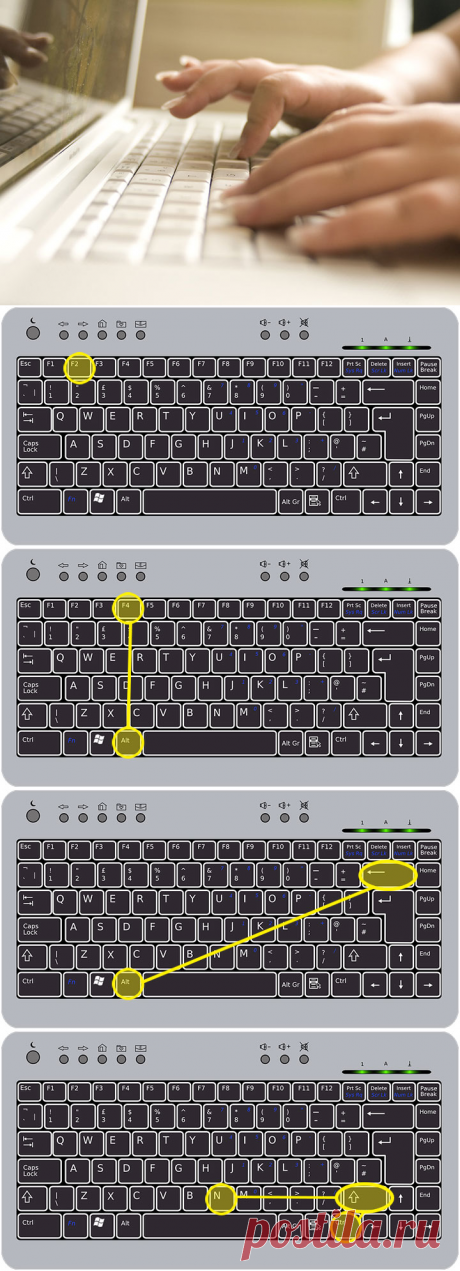 Эти Комбинации клавиш на клавиатуре вы вряд-ли знали раньше. Теперь они точно пригодятся! &amp;#8212; Мир интересного