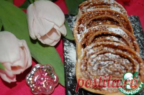 Печенье с инжиром и брусничным соусом D'arbo