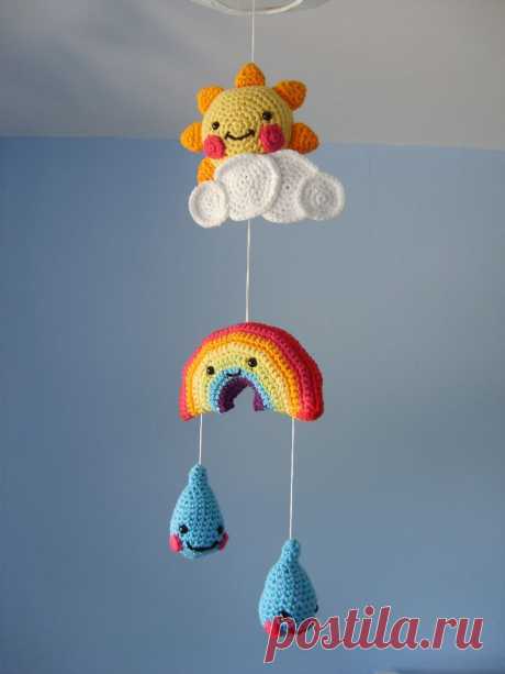 All sizes | Kawaii Crochet Mobile | Flickr - Photo Sharing!