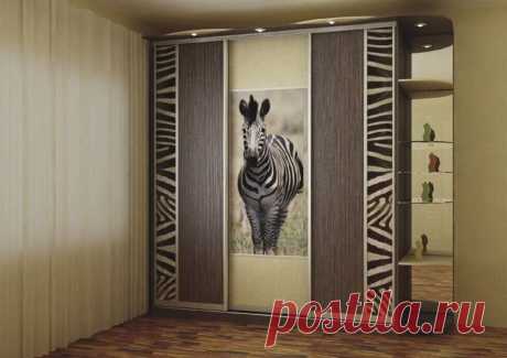 Шкаф в гостиную с фотопечатью зебра купить по цене от 48 000 руб. в Москве — интернет магазин chudo-magazin.ru