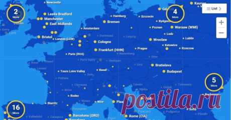 Европейские лоукостеры: 10 авиакомпаний, которые нужно знать