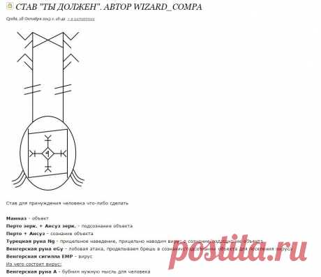 Став &quot;Ты должен&quot;. Автор Wizard_compa