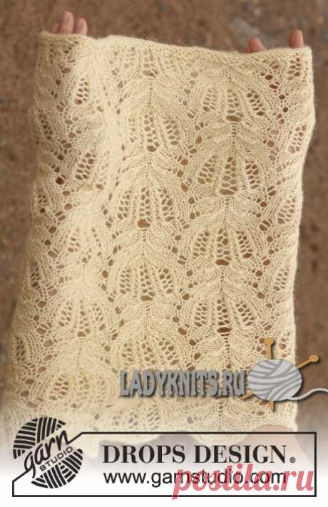 Ажурный снуд Buttercream от Дропс. Спицами. / ladyknits.ru