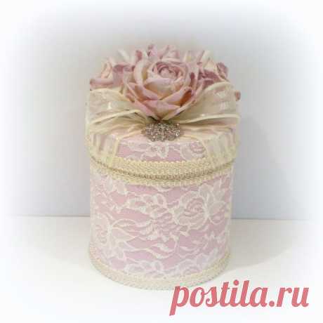 Shabby Chic Decor Shabby Chic Box Lavender от uniqueboxboutique