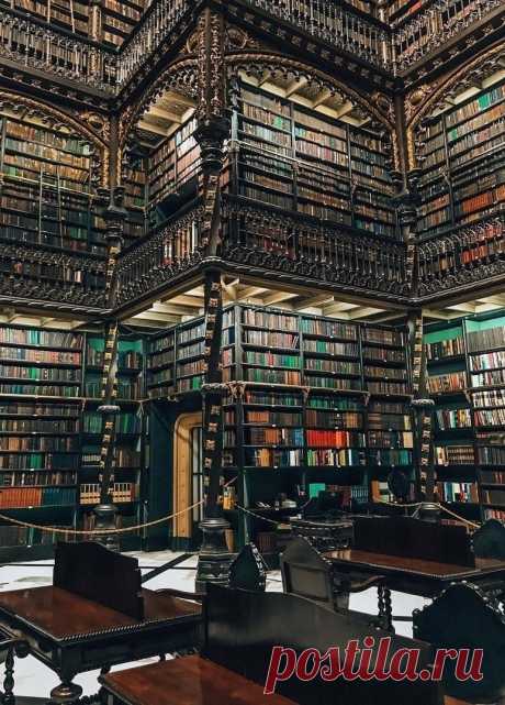 Португальская королевская библиотека, Рио-де-Жанейро, Бразилия