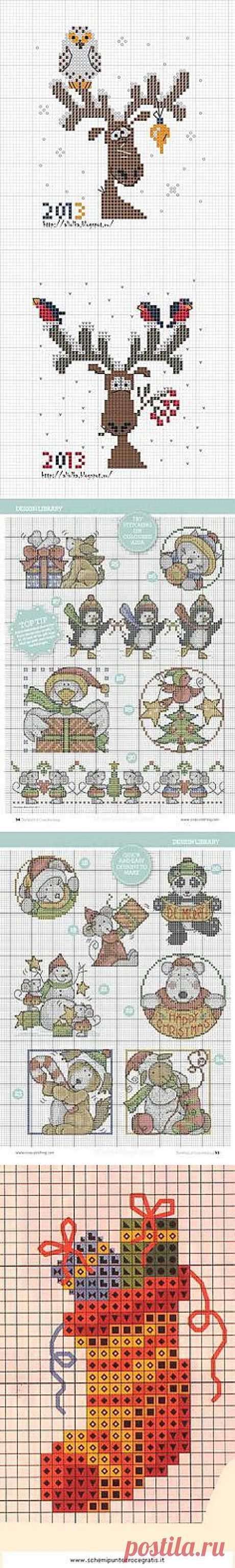 Cross stitch - Winter / Christmas