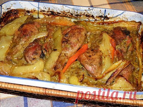 ▶ Курица Пери-пери (Chicken peri-peri) - от мамы - YouTube