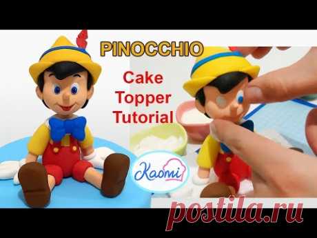 How to make PINOCCHIO for cakes STEP by STEP / Cómo hacer a PINOCHO para tortas