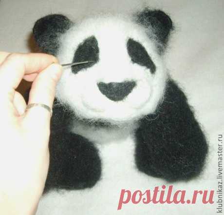 Панда - Ярмарка Мастеров - ручная работа, handmade