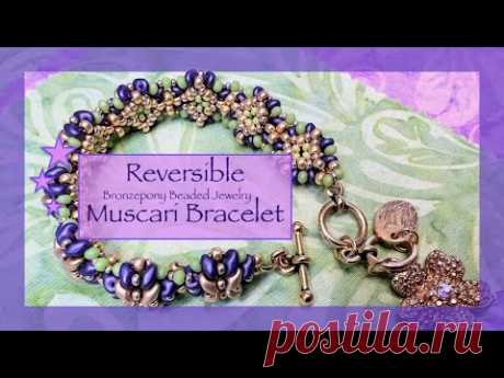 DIY ~ Muscari Reversible Bracelet