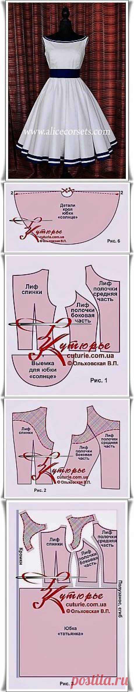 Шьем платье. | Dress Patterns