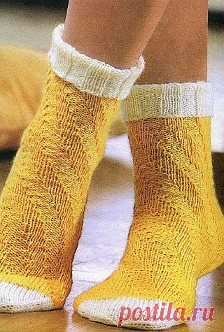 Простейший способ вязать носки | СВОИМИ РУКАМИ