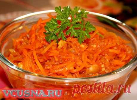 Домашняя морковь по-корейски на зиму - пошаговый рецепт закатки VCUSNA.RU