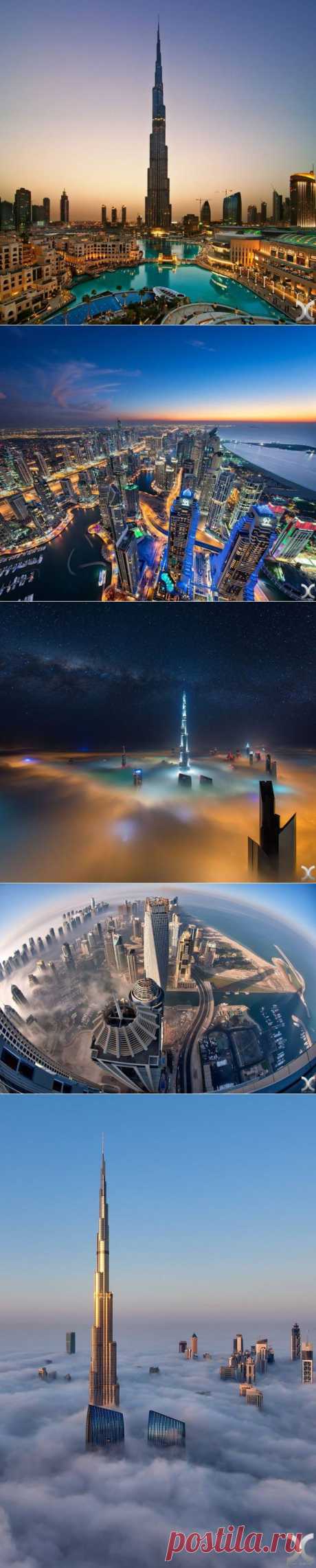 Дубаи — город выше облаков. Осторожно, может закружится голова!