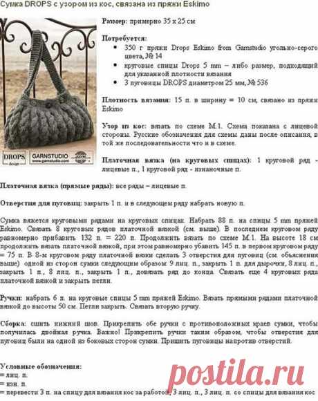 схема вязания сумок крючком с описанием и схемами: 6 тыс изображений найдено в Яндекс.Картинках