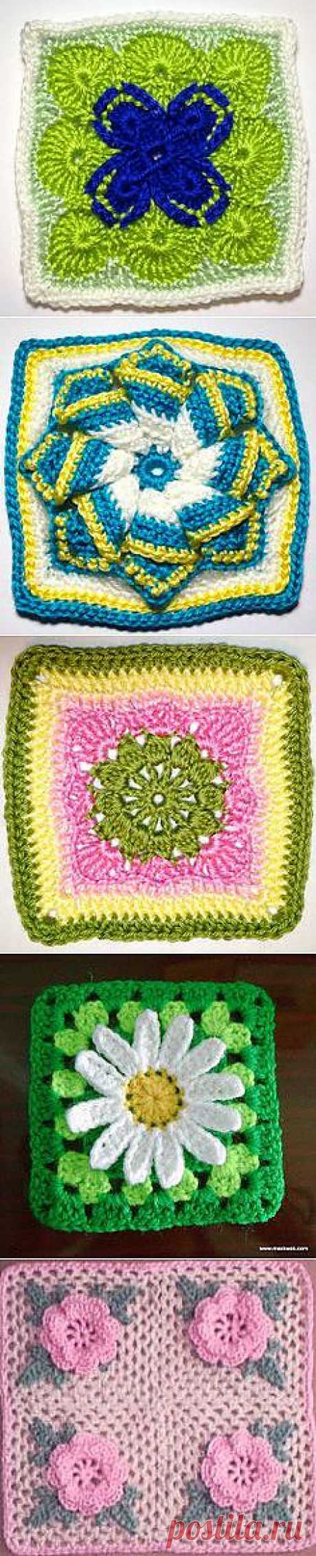 Crochet squares