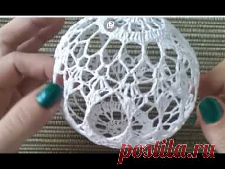 tutorial crochet navidad 2020 adornos bola 1(subtitles several lenguage)
