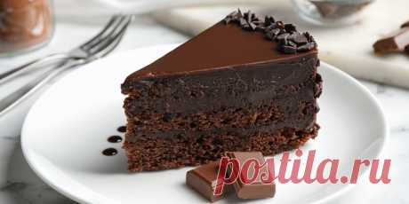 Шоколадный торт «Пища дьявола»: рецепт - Лайфхакер