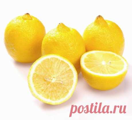 Необычное использование лимонного сока.