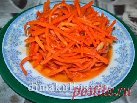 Морковь по-корейски рецепт с приправой для корейской моркови