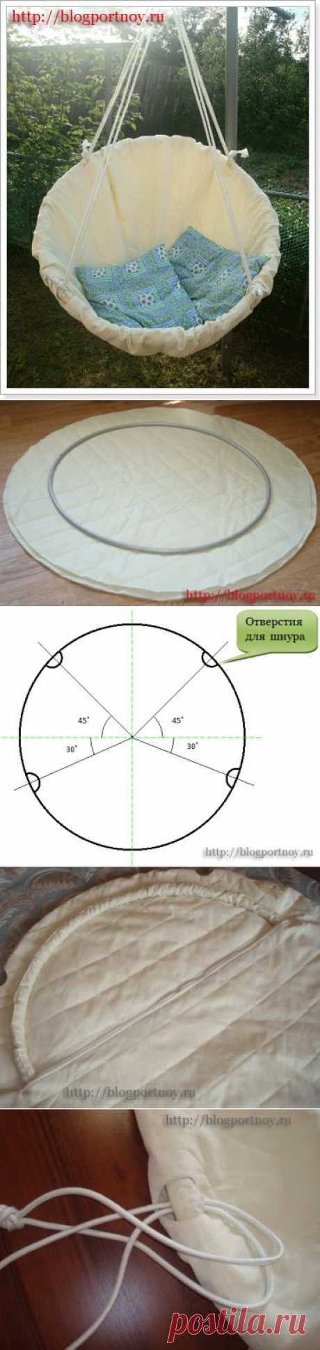 Гамак на обруче | Мастерская портнихи