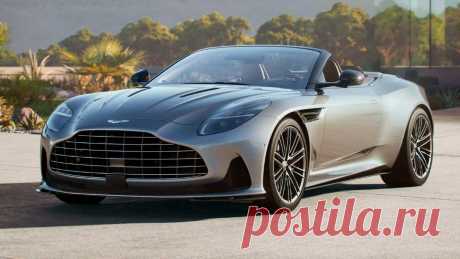 Aston Martin DB12 Volante 2024: фото, салон, комплектация