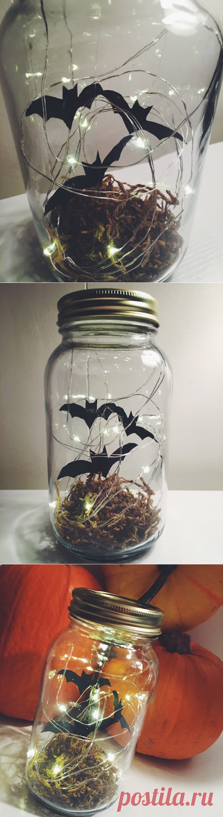 DIY Proyecto Halloween Bricolaje. Frasco Decorativo