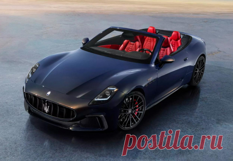 Maserati GranCabrio 2024 с мягким откидным верхом