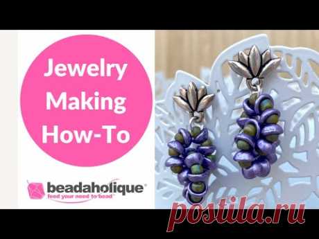 How to Make the Teacup Lotus Earrings