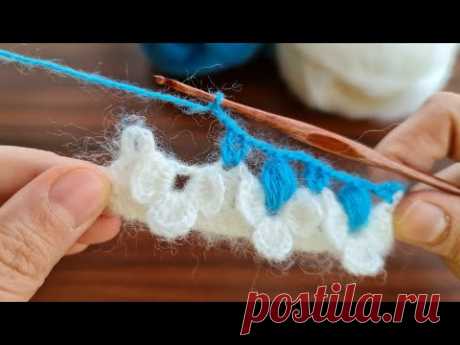 Super Crochet Knitting Model - Çok Güzel Çok Gösterişli Tığ İşi Örgü Modeli Yapımı 🤍
