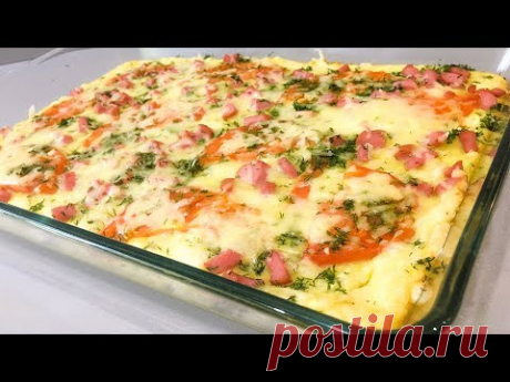 ПИЦЦА из Кабачков / Очень Простой  Лёгкий  и Вкусный РЕЦЕПТ.